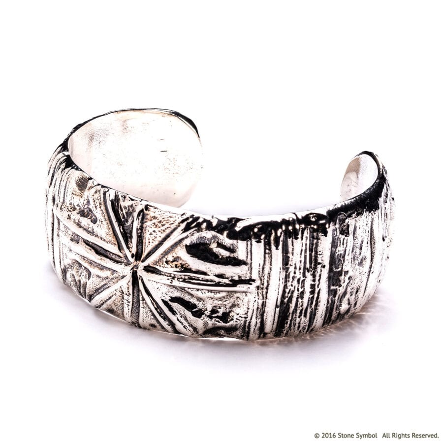 Small Poet Cuff Sterling Silver