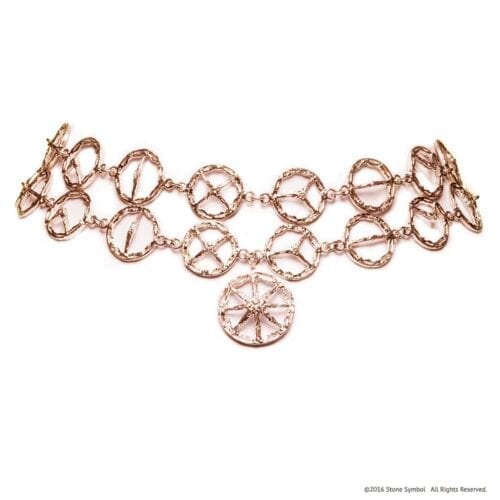 Unearthed Double Choker Rose Gold